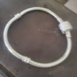 Sterling silva pandora bracelet