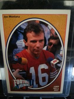 Joe Montana 1989