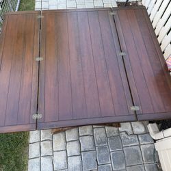 Wooden Fold Out Coffee Table