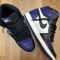 Jordan 1 High Court Purple 