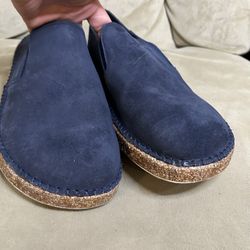 Birkenstock Callan Slip On Suede Leather Navy EU 44/11