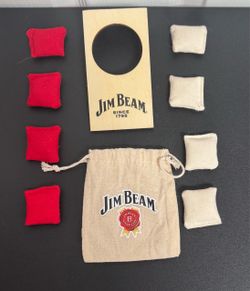 Jim Beam Promotional Gift Mini Tabletop Desktop Cornhole Game Corn Hole Bag just $5