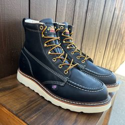 Thorogood AMERICAN HERITAGE BLACK MOC TOE SIZE 9D
