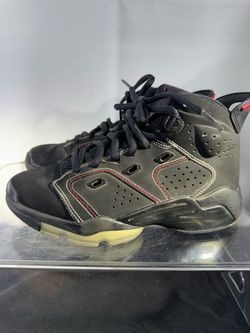Nike Air Jordan 6-17-23 Black Red Basketball Shoes Size 4.5Y