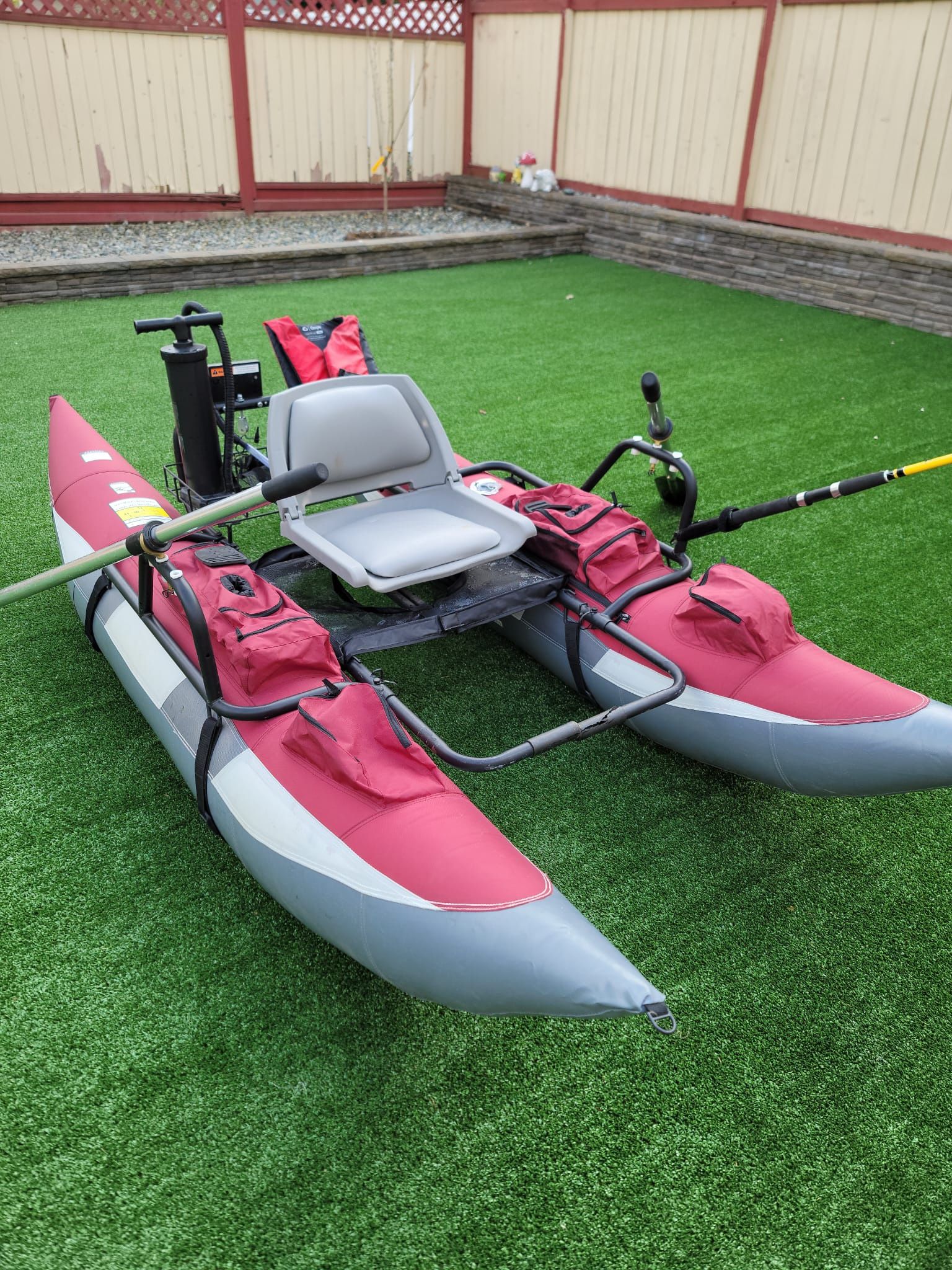 Inflatable Pontoon Boat