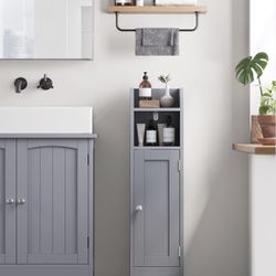 Bathroom Storage Corner Floor Cabinet