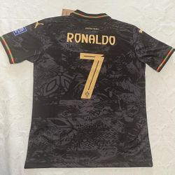 Ronaldo 7 Portugal 2025-26 Black Panther/Pantera Negra Special Edition - L/XL NEW