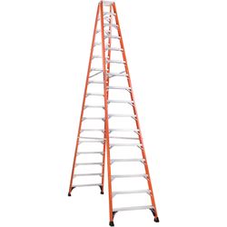 16ft twin step ladder