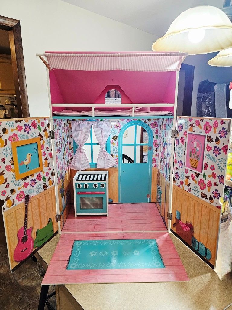 Dollhouse For American Girl 18" Dolls