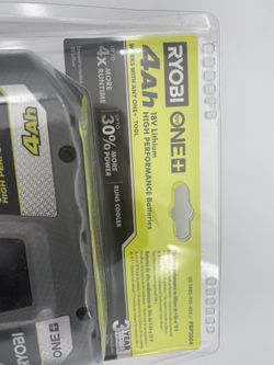 Ryobi ONE+ 18V HIGH PERFORMANCE Lithium-Ion 4.0 Ah Battery (2-Pack)