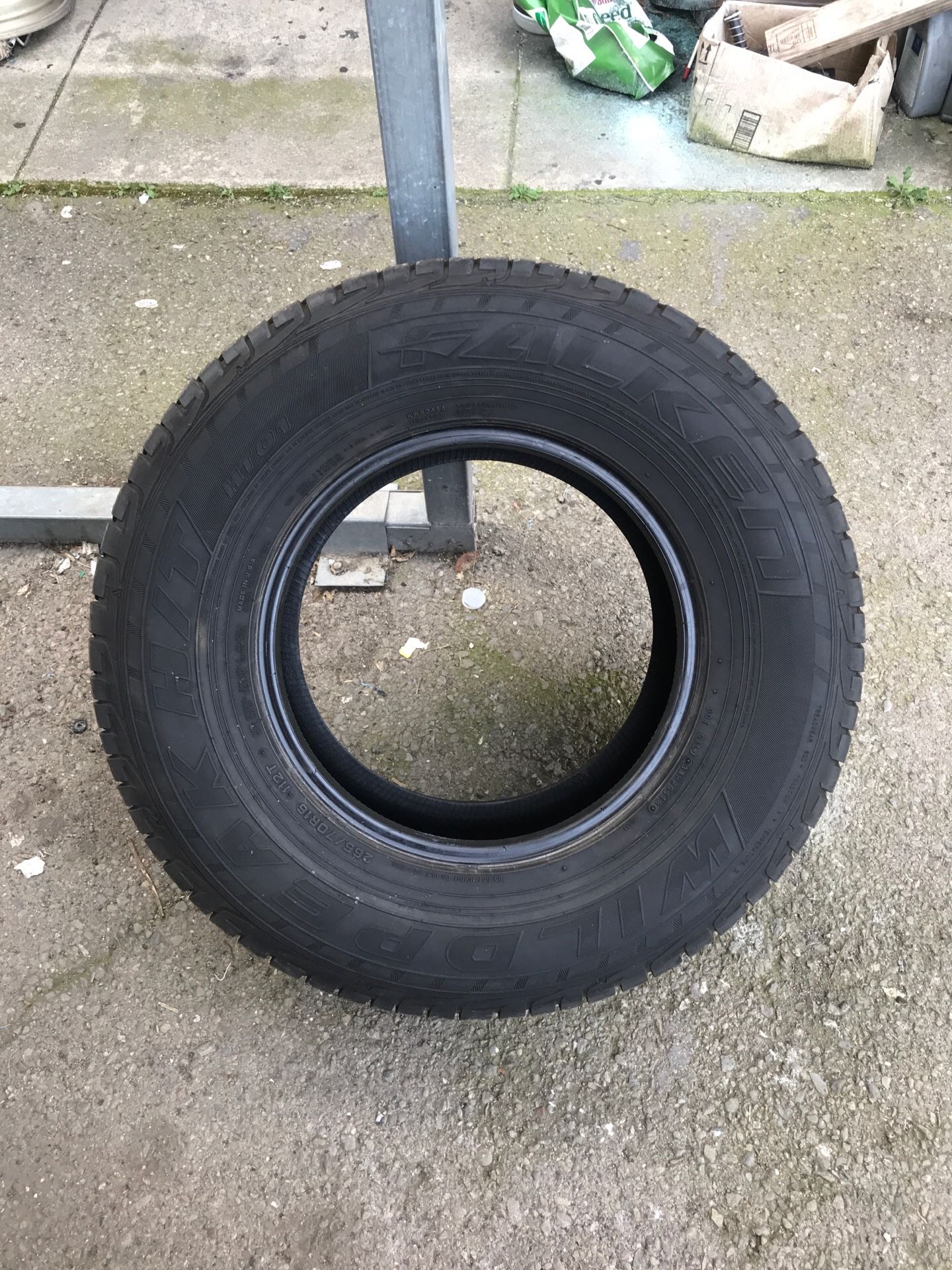 1 x Falken Wildpeak HT HT01 Tire 265 70 16