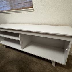 White TV Stand