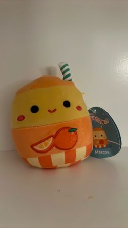 Squishmallow Marcos the Orange Juice