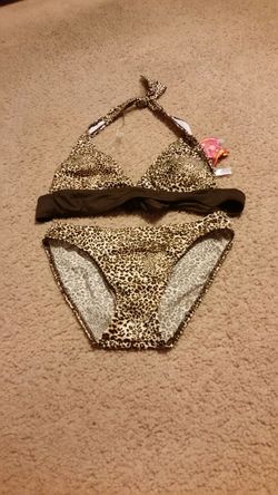 Cheetah print bikini