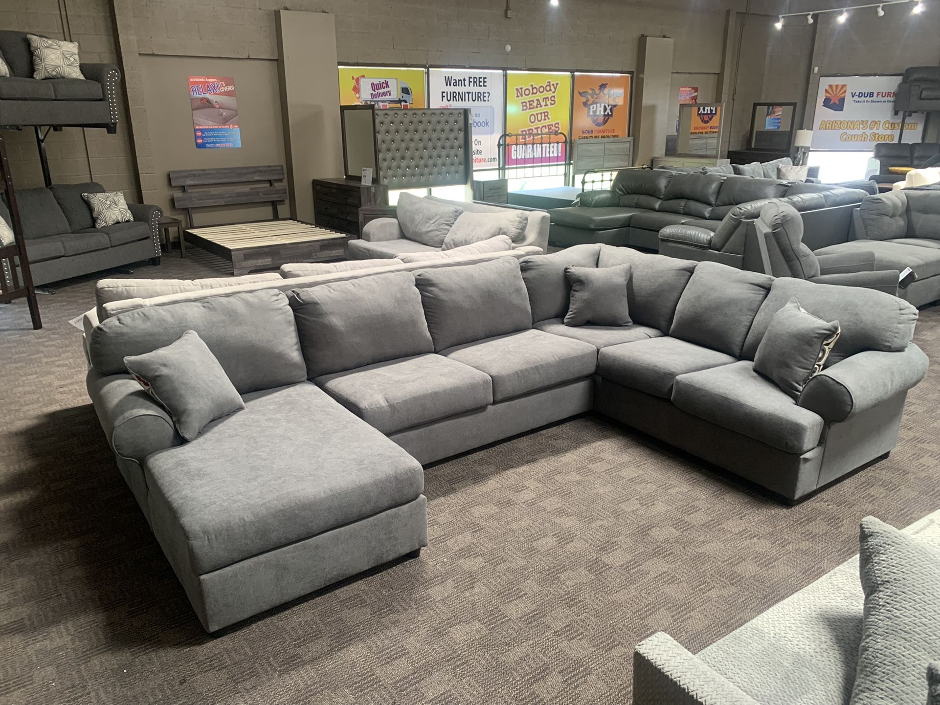 Grey Sectional Couch New
