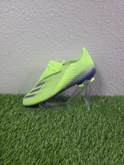 adidas Size 5.5 Junior X GHOSTED.1 Soccer Cleats Signal Green EG8180