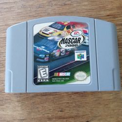 NASCAR 2000 GAME NINTENDO 64 VIDEO GAME  CART RACING 