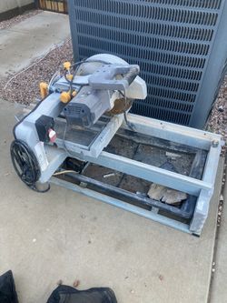 Wet Tile Saw
