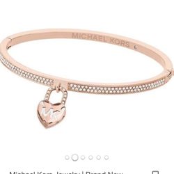 Michael Kors logo love bracelet