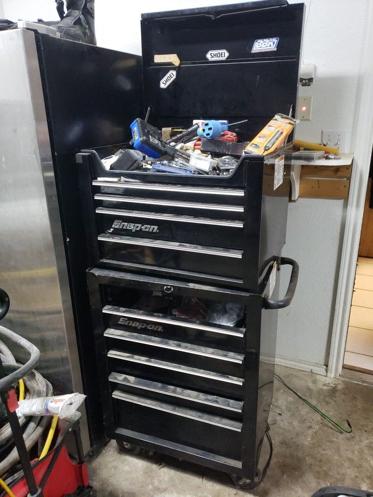 Snap On Tool Box With Mixed Tools. 