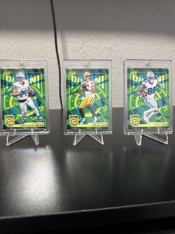 Football Lot! Jordan Love,Ceedee Lamb And St Brown Case Breaker Lot Numbered/199