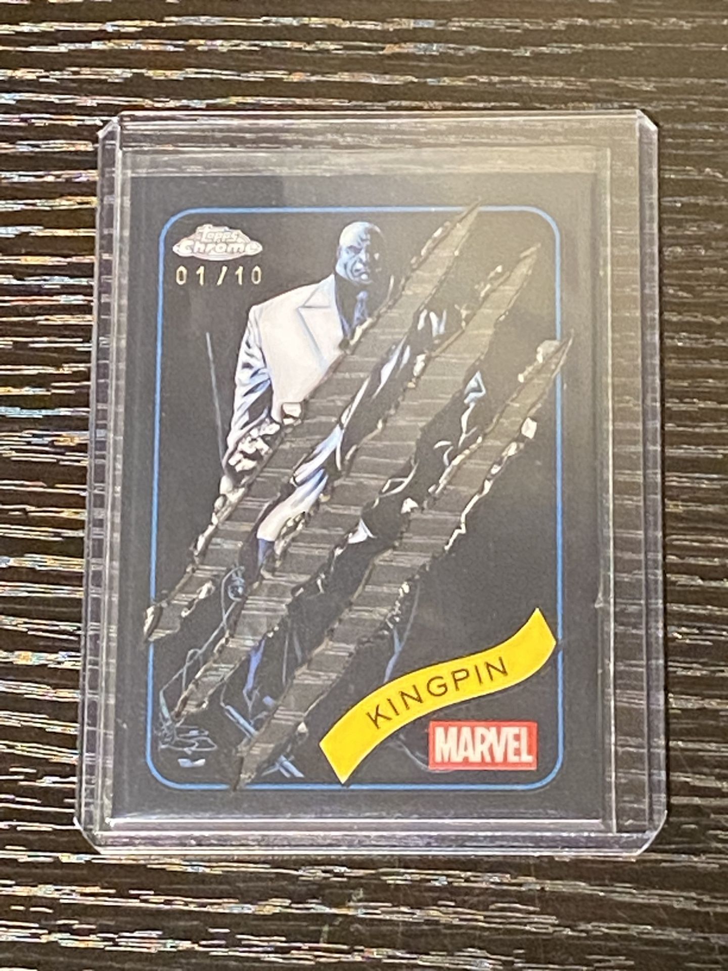 Marvel Topps Chrome 2025 Kingpin Black Claw 1/10 ALPHA CARD 🔥