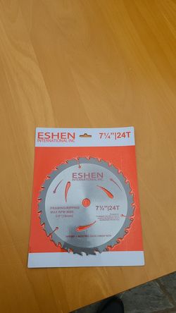 Circular saw blade 7 1/4 " 24th