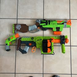 nerf zombie guns