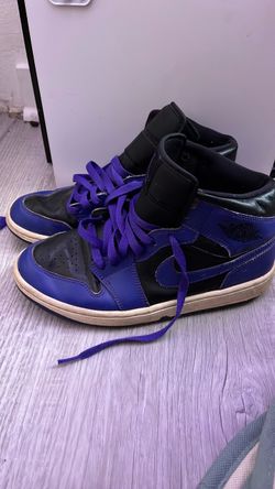 purple&black Jordan’s