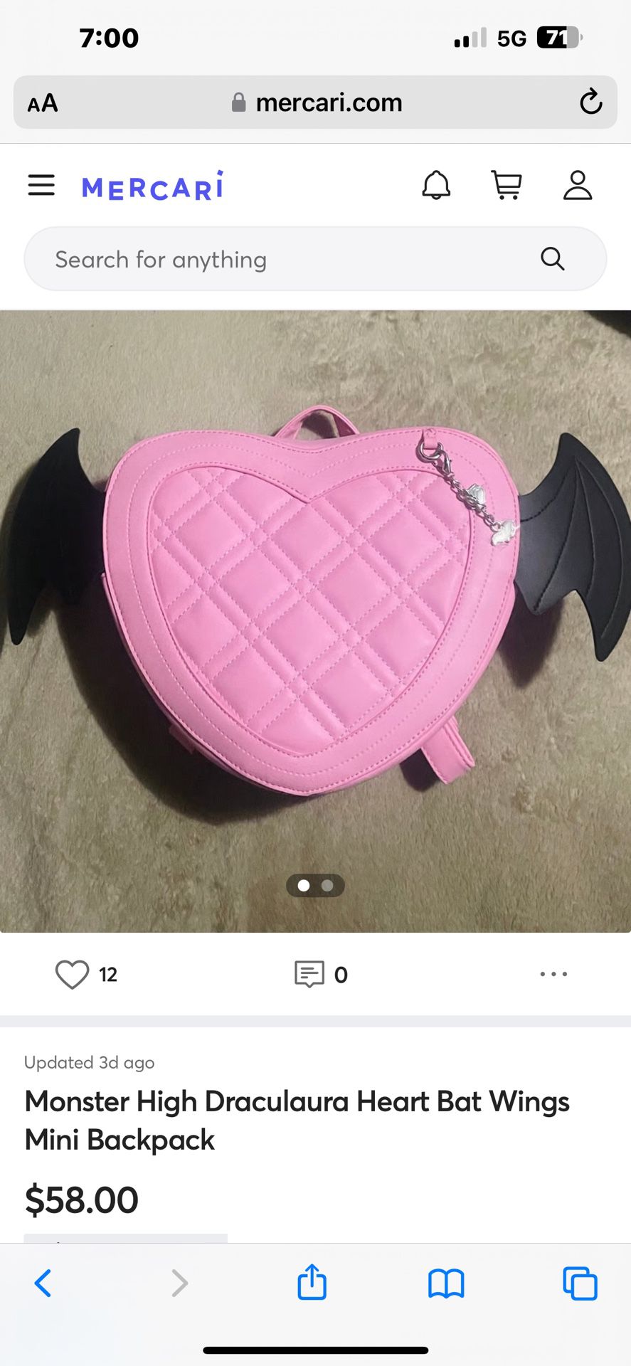 Monster High Backpack 