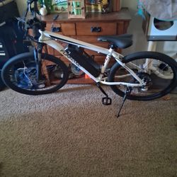 Fun Hang Mountain Bike Electric Brand New Rode Twice