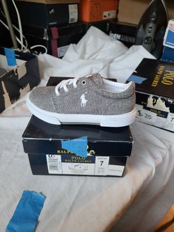 New Kids Tennis Ralph Lauren Size 7.0 &9.0