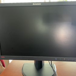 Lenovo ThinkVision 20” Monitor With Cable and Adjustable Stand