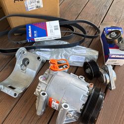Gm Air Conditioning Compressor And Brackets
