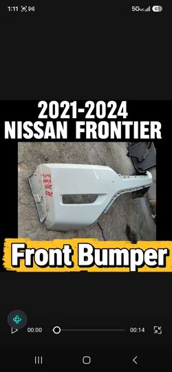 2021/2022/2023/2024 Nissan Frontier Front Bumper Cover