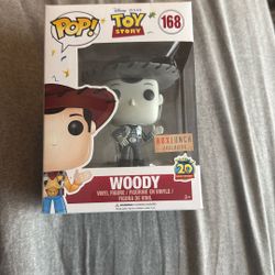 Woody Funko Pop - Box Lunch Exclusive - Black And White