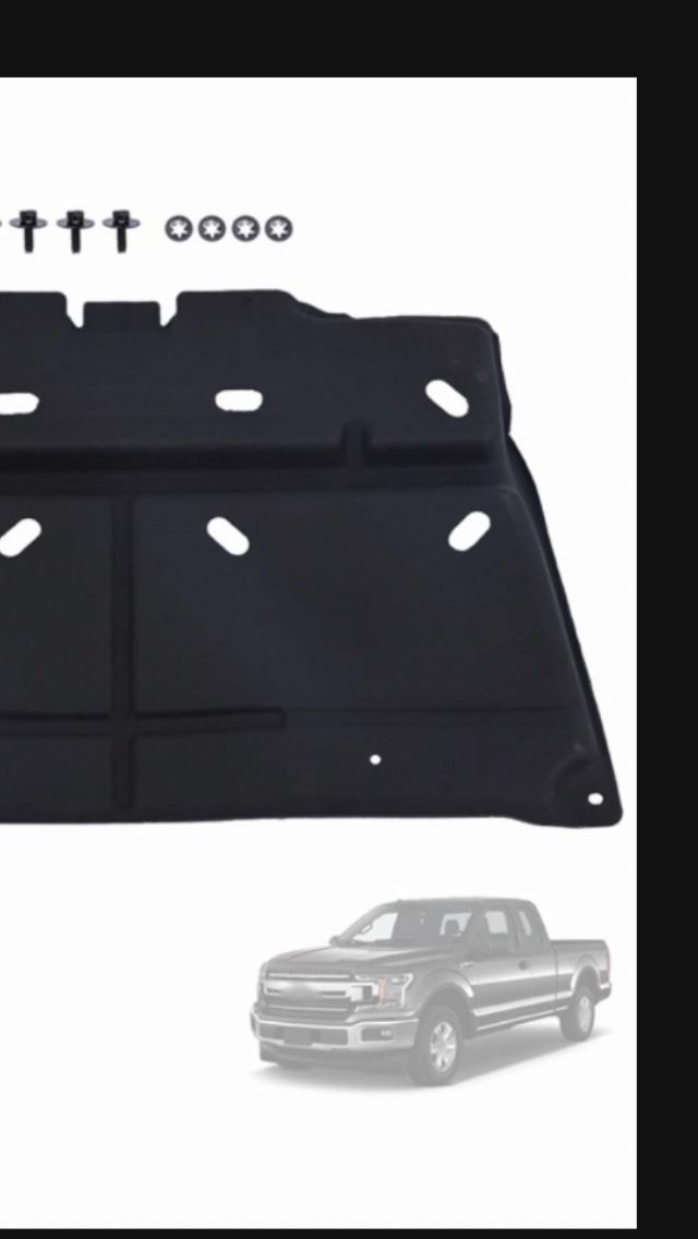 D Splash Panel Shield Under Diaper Compatible with Ford F150 2015-2020 with Gasoline Engine Replace ML3Z7222D (Not Fit Raptor Model/Not Fit