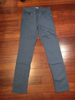 7 For All Mankind Men Slimmy Jeans Blue - Tag 29/32 (Actual 29x32)