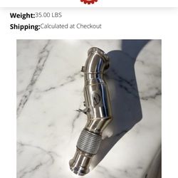 BMW, Toyota Supra Downpipe