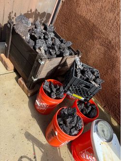 Black Lava rock - aquarium/terrarium ($1 per lb