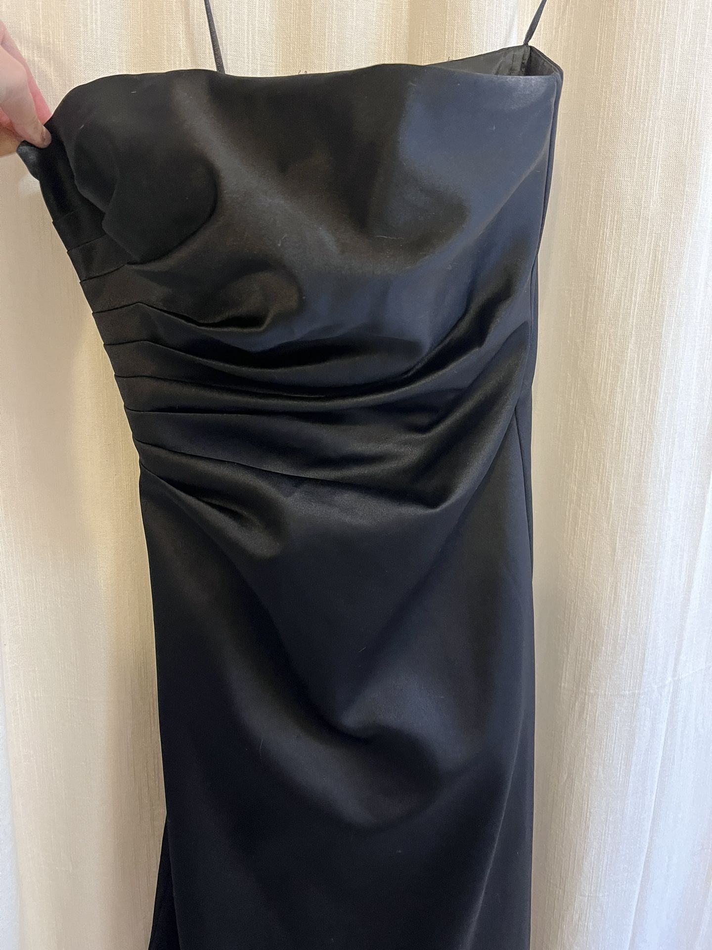 Black Full Length Prom Dress Size 4