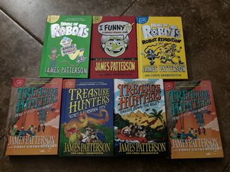 James Patterson Lot (7) of Children’s Hardback Books