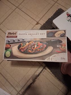 Fajita skillet set