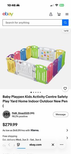Baby playpen