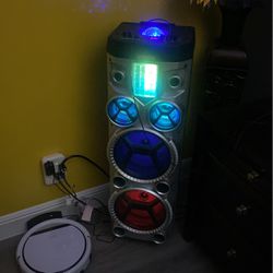 Max power Bluetooth Speaker With Lights