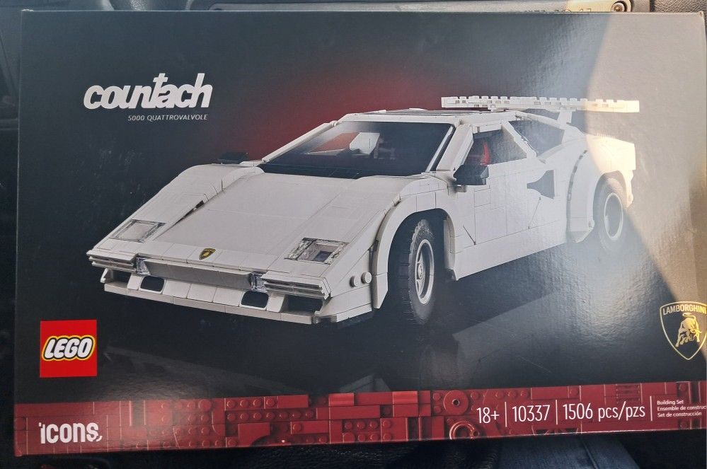 Lamborghini Countach 5000 Cuatrovalvole Lego Set