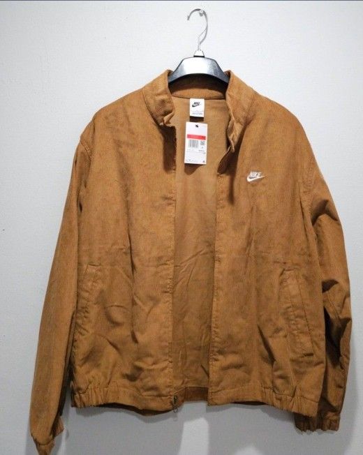 Men's Nike Large Corduroy Jacket New