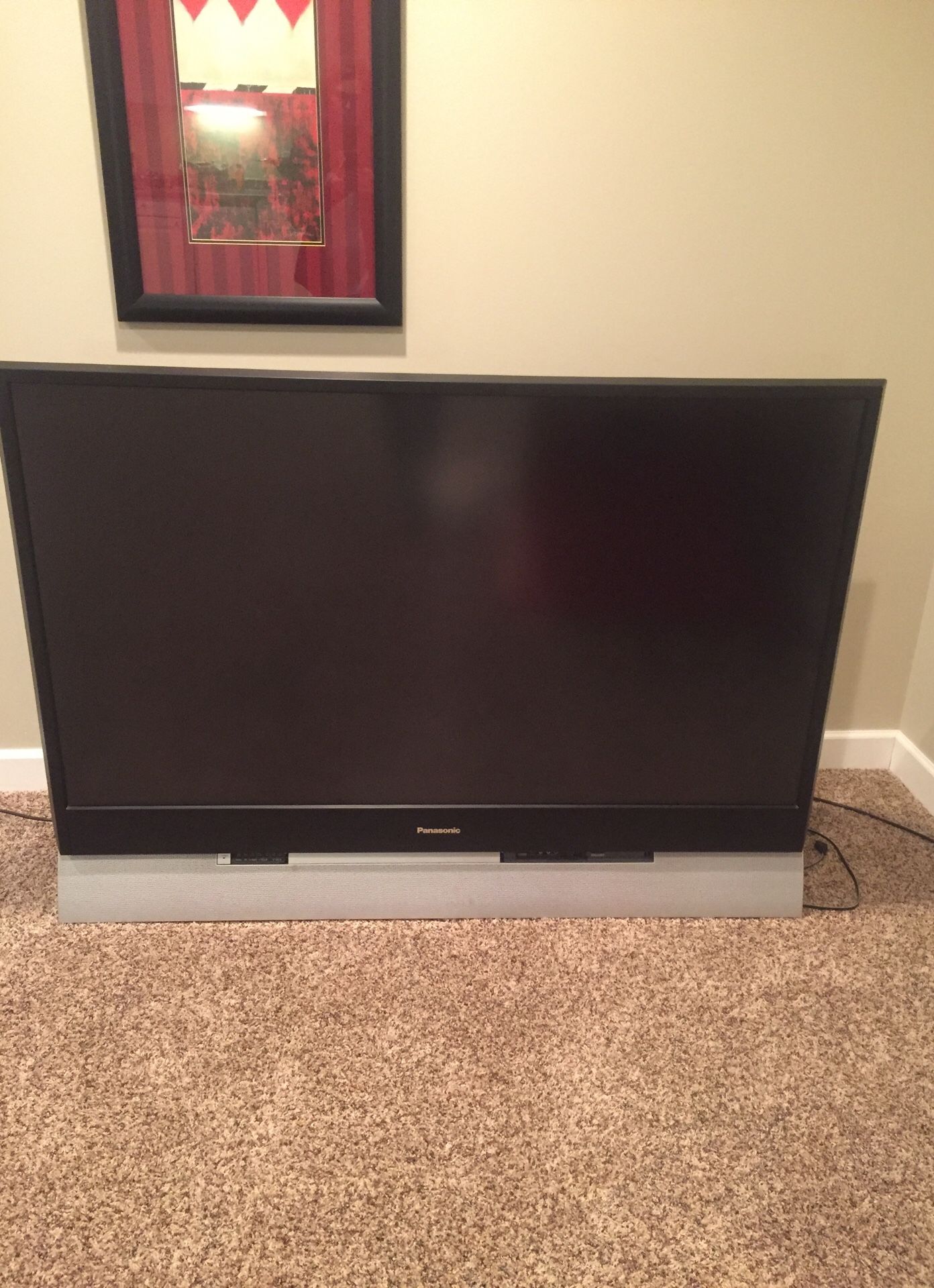 52 inch Panasonic Rear Projection TV