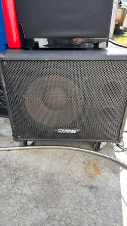 custom subwoofer for small parties 10 "inches
