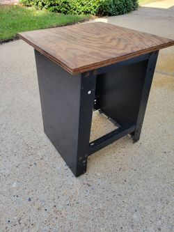 Fixed Steel Table Saw Stand